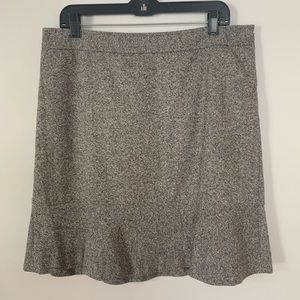 Ann Taylor LOFT tweed suit skirt